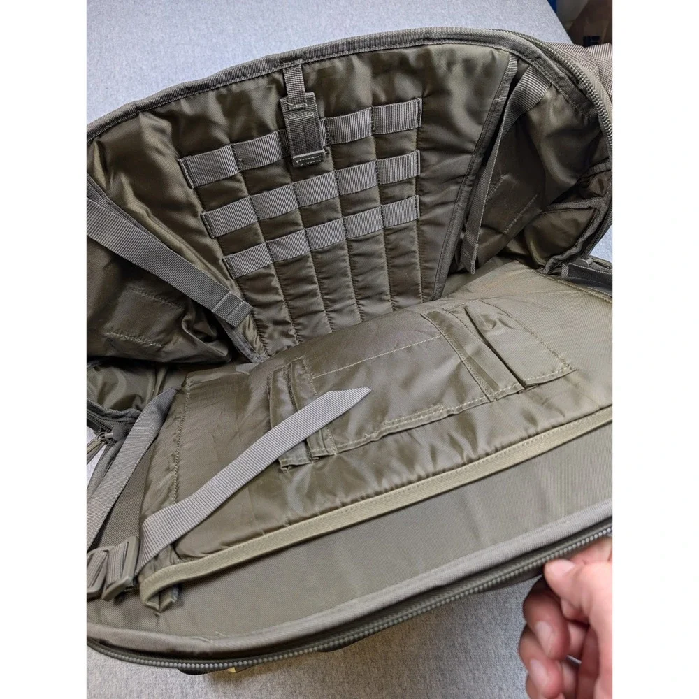 5.11 Tactical Covert Box Messenger Bag Tundra Brown Green EDC